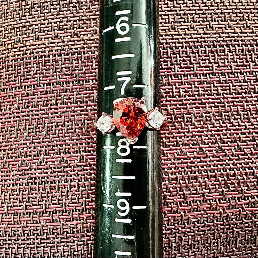 Fragrant Jewels Ring with Vibrant Red Stone